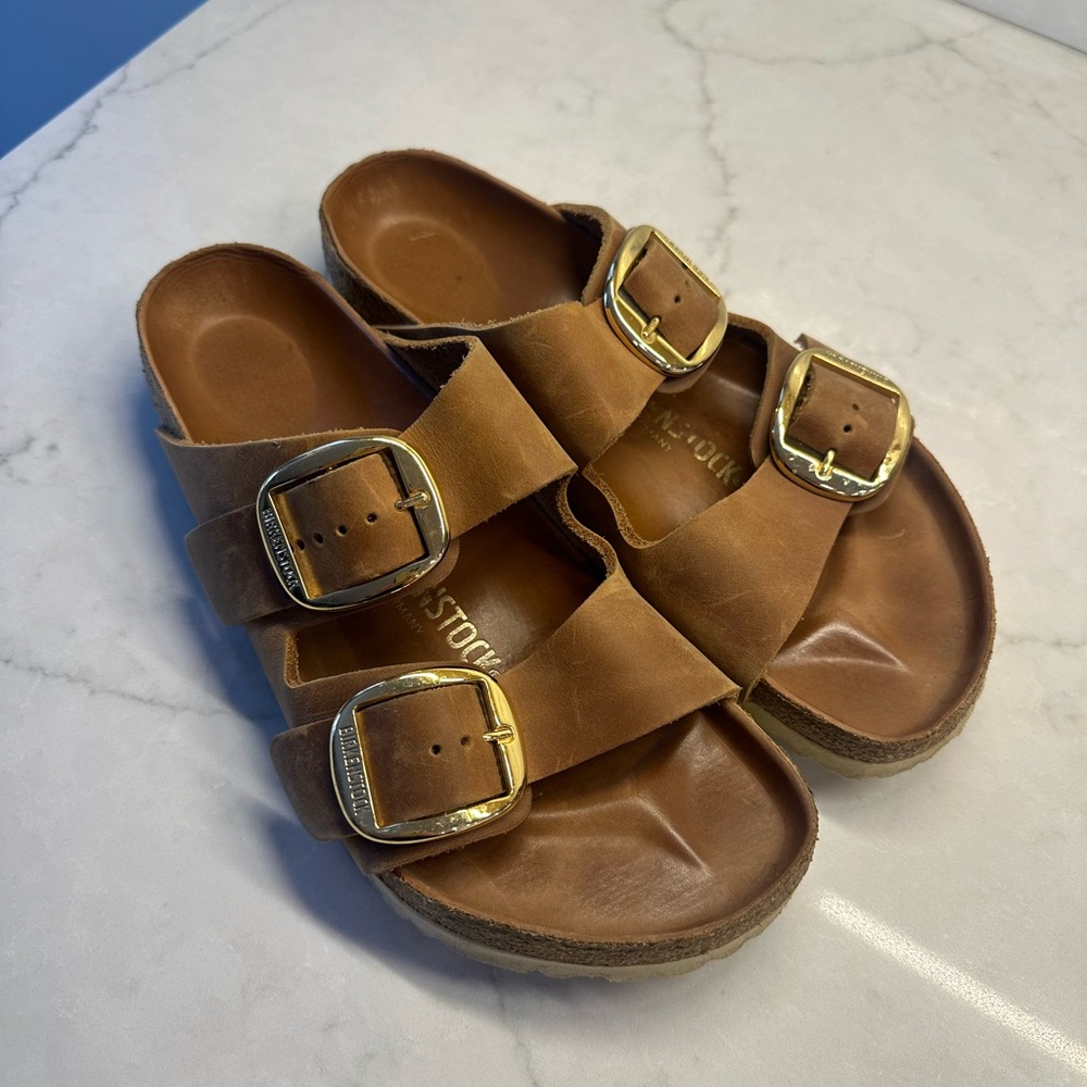 Birkenstock Arizona Big Buckle Cognac